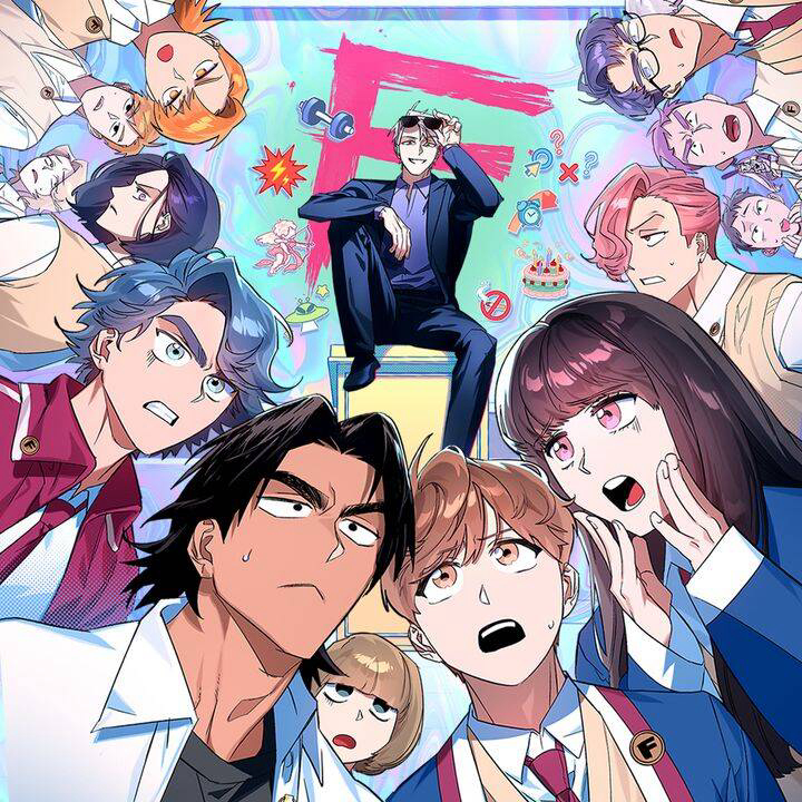 Bìa truyện Biệt Đội Siêu Anh Hùng Lớp F