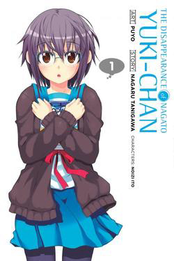 Bìa truyện Sự Biến Mất Của Nagato Yuki-Chan