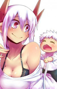 Bìa truyện Musuko ga Kawaikute Shikataganai Mazoku no Hahaoya