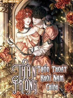 Bìa truyện Thận Trọng Trốn Thoát Khỏi Nam Chính