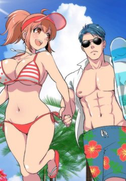 Bìa truyện Osananajimi ga Hisabisa ni Saikai Shitara Otagai Kyonyuu ni Natteta