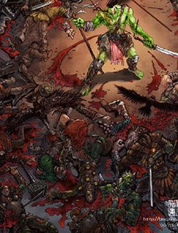 Bìa truyện The War of the Orcs