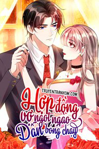 Bìa truyện Hợp đồng vợ ngọt ngào dẫn bóng chạy