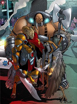 Bìa truyện Battle Beasts