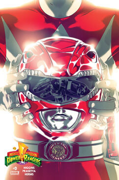 Bìa truyện Mighty Morphin Power Rangers