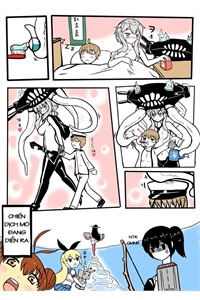 Bìa truyện Kantai Collection - 提督と棲姬と秘書艦 修羅場