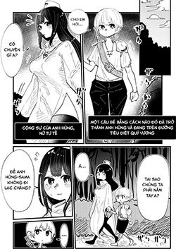 Bìa truyện The Hero and the Priestess