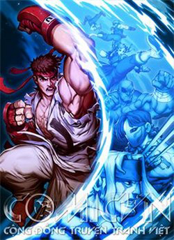Bìa truyện Street Fighter Unlimited