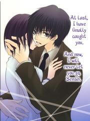 Bìa truyện Aishite Kudasai, Sensei