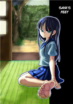 Bìa truyện Bàn chân của Saya (Saya's feet)