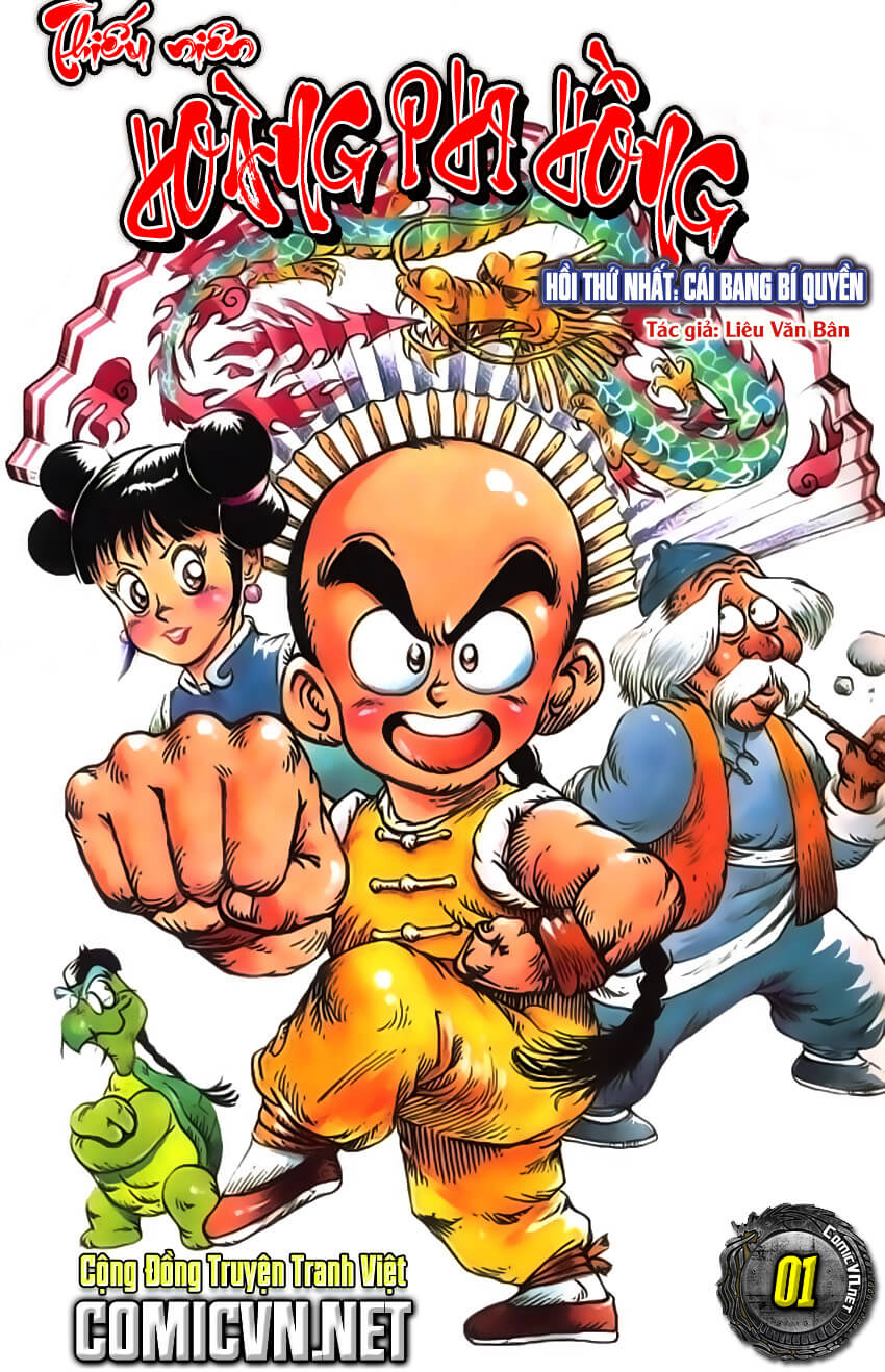 Bìa truyện Thiếu niên Hoàng Phi Hồng