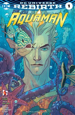 Bìa truyện Aquaman 2016