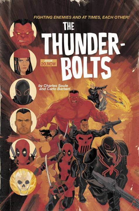Bìa truyện Thunderbolts 2012