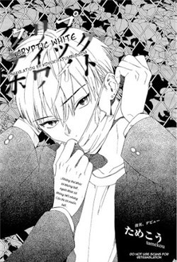 Bìa truyện Cryptic White