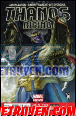 Bìa truyện Thanos Rising (Marvel)