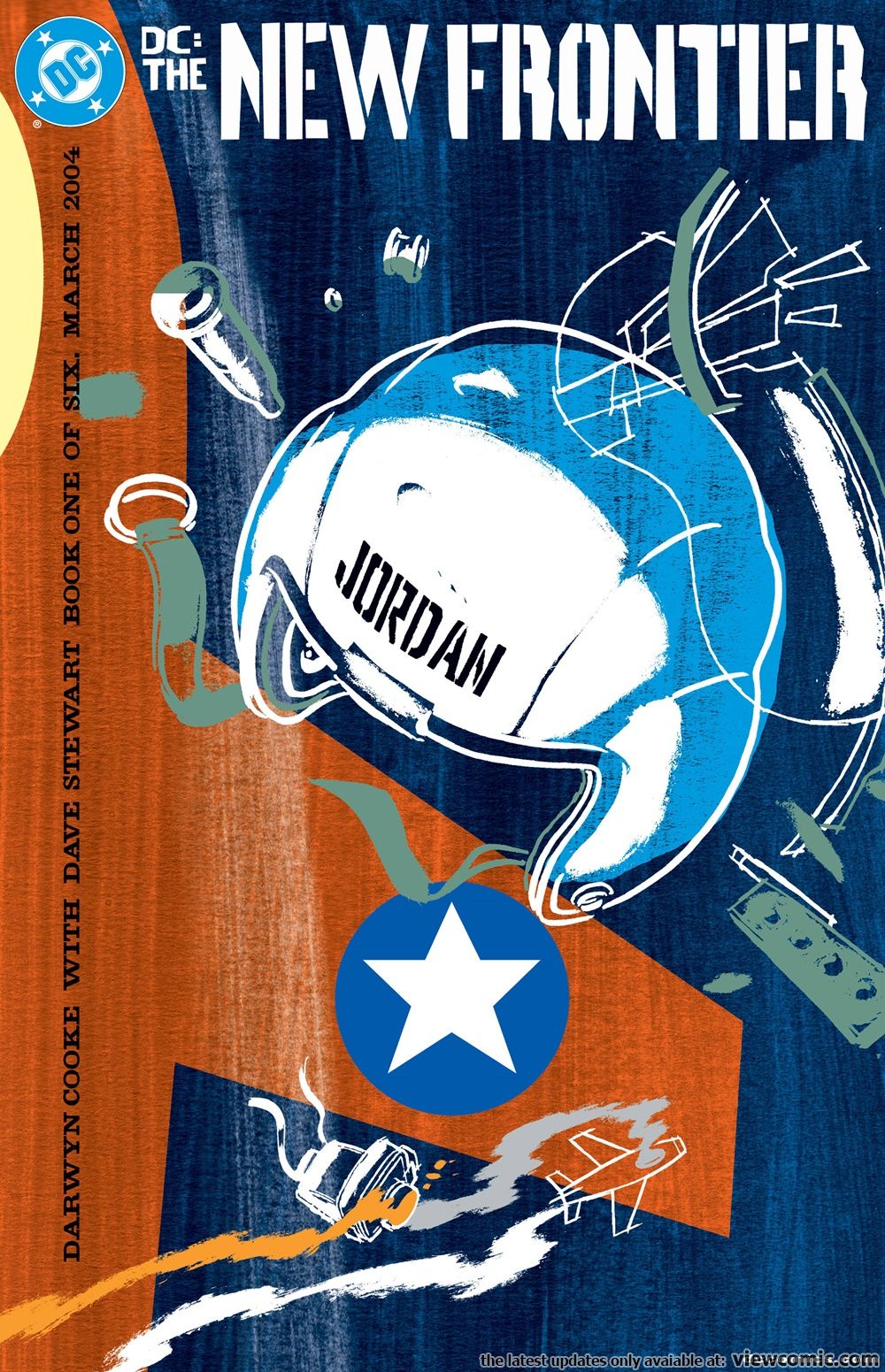 Bìa truyện DC The New Frontier