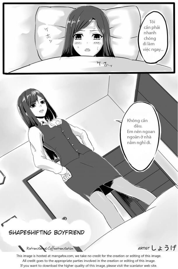 Bìa truyện Shapeshifting Boyfriend