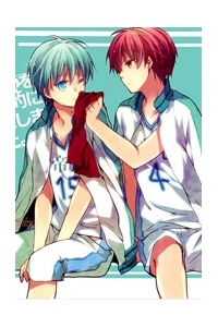 Bìa truyện KnB Doujinshi - 186Q wo AkaKuro tekini bousoushimashita