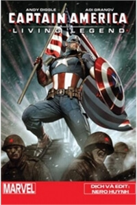 Bìa truyện Captain America: Living Legned (2013)