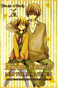 Bìa truyện Aki-Iro, Kimi-Iro ♦ Màu thu, màu của em