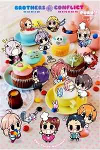 Bìa truyện Anh em đại chiến-Brother conflict purupuru manga