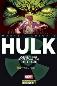 Bìa truyện Marvel Knights- Hulk (2014)