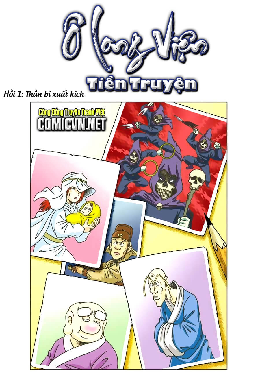 Bìa truyện Ô Long Viện Tiền Truyện