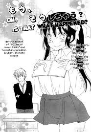 Bìa truyện Mou, Sou Shichau?