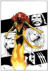 Bìa truyện X-Men Phoenix EndSong
