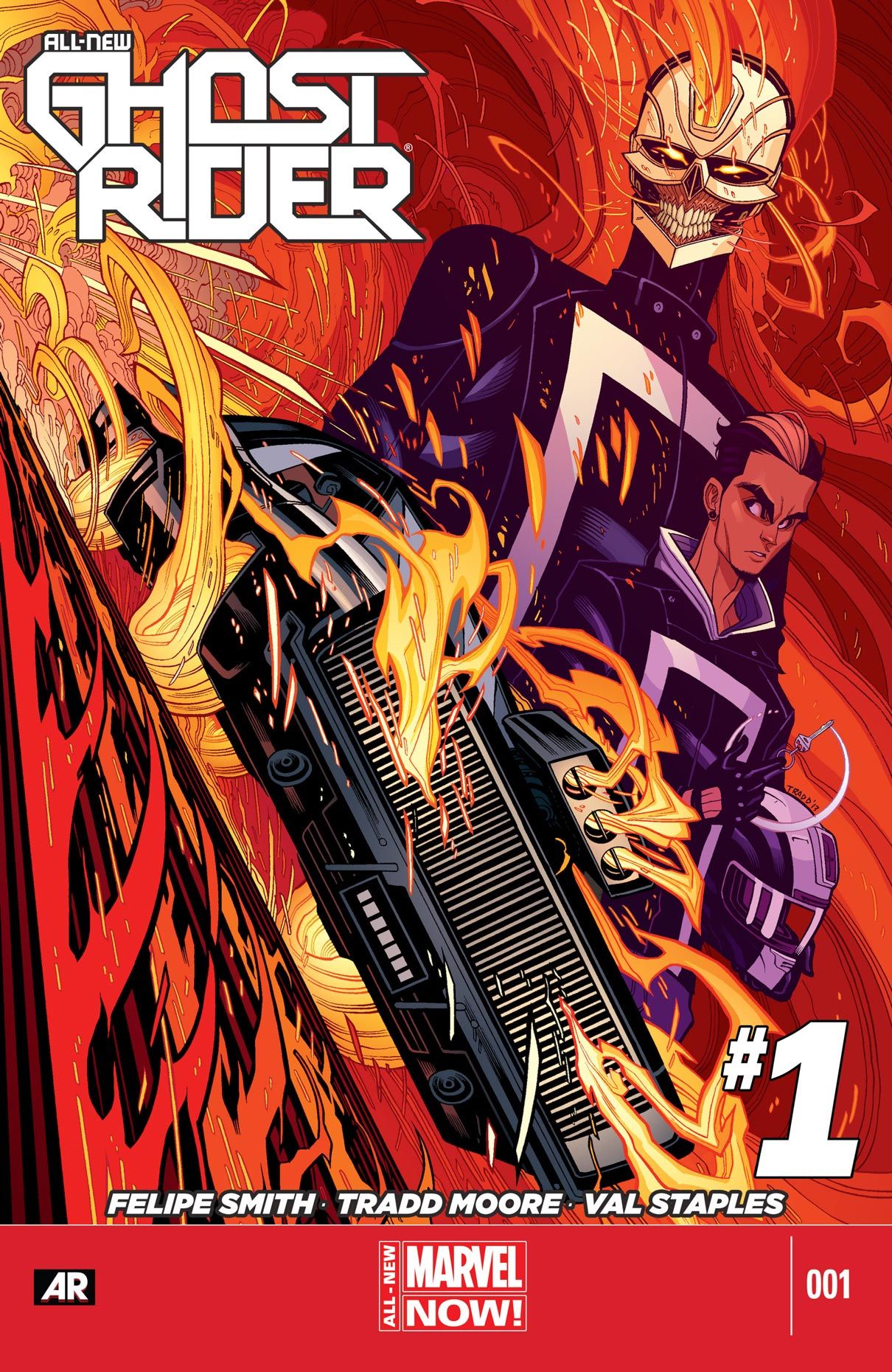 Bìa truyện All-New Ghost Rider